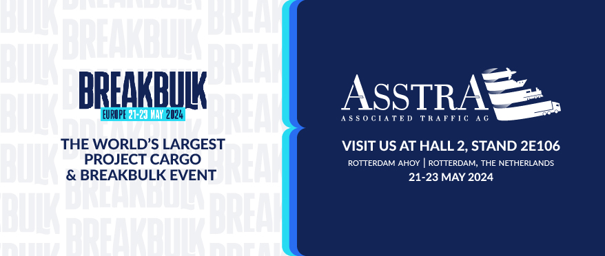 „AsstrA“ „Breakbulk Europe 2024“ Roterdame